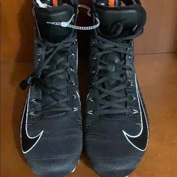NWOT Nike Vapor Football Cleats black size 10 - Picture 7 of 16
